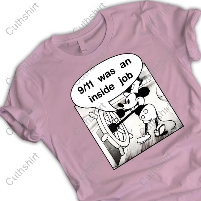 Luke Rudkowski Mickey Mouse 9/11 Was An Inside Job T Shirt