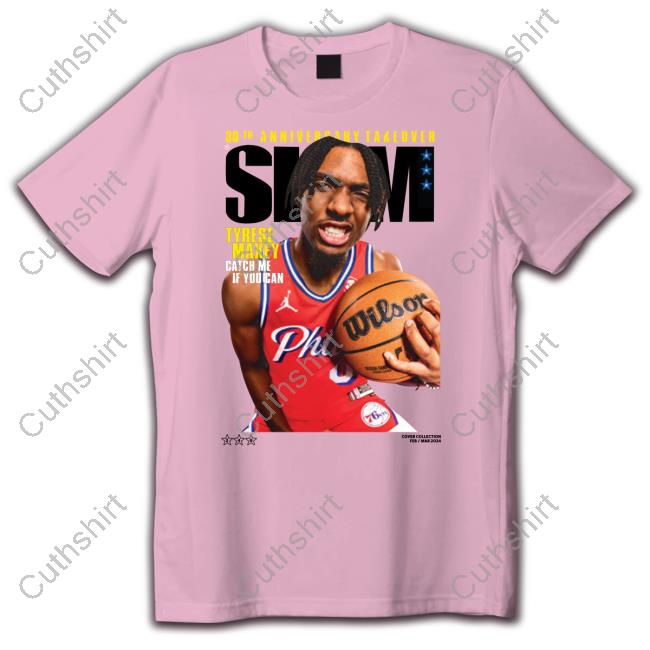 Slam Cover Tyrese Maxey Slam 248 T Shirt