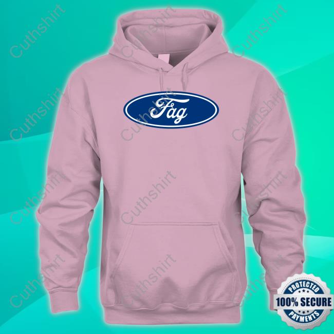 Three Dogs In A Trenchcoat Fag Oval Ringer Hoodie