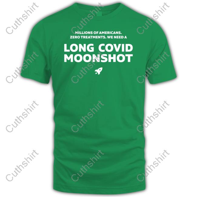 Dsethlewis Millions Of Americans Zero Treatments We Need A Long Covid Moonshot T-Shirt