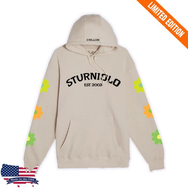 Official Sturniolo Clothing Merch Store Flower T-Shirt - Sand Sturnioloclothing Shop