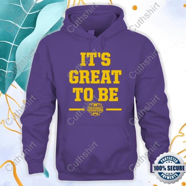 It's Great To Be National Champs 2023 Tee