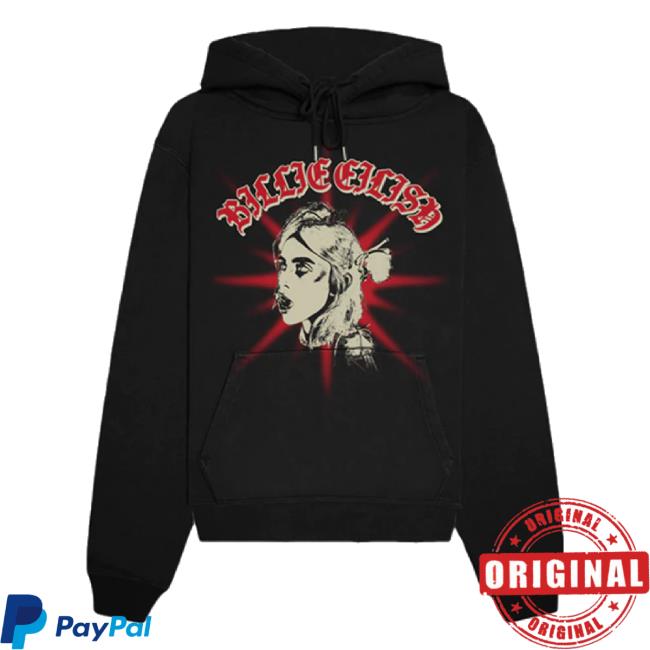 Original Billie Eilish Merch Store Starburst Profile Sweaters Billieeilish Shop