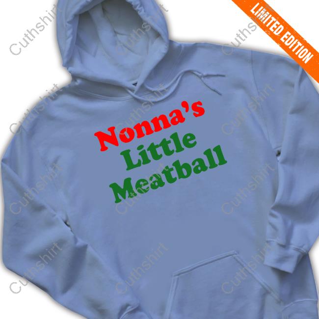 Nonna's Little Meatball Long Sleeve T-Shirt