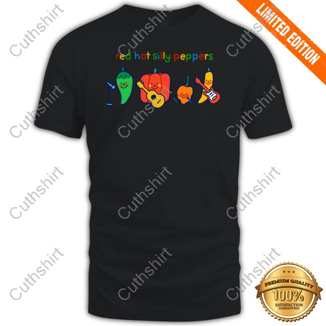 Alexbeiza Red Hot Silly Peppers Tee Shirt