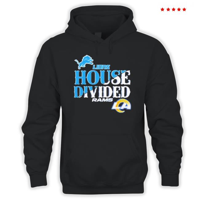 Official House Divided Detroit Lions Vs Los Angeles Rams 2024 Sweaters