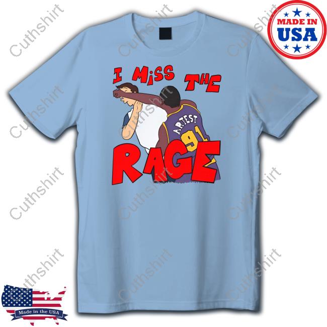 Lucca International I Miss The Rage Ron Artest Shirt