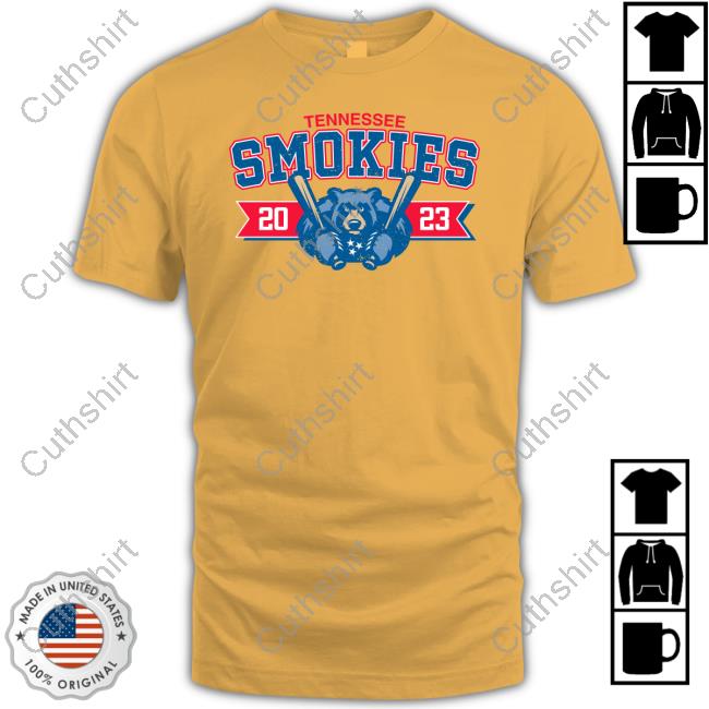 Cubs Con Champion Tennessee Smokies 2023 Hooded Sweatshirt Smokiesbaseball