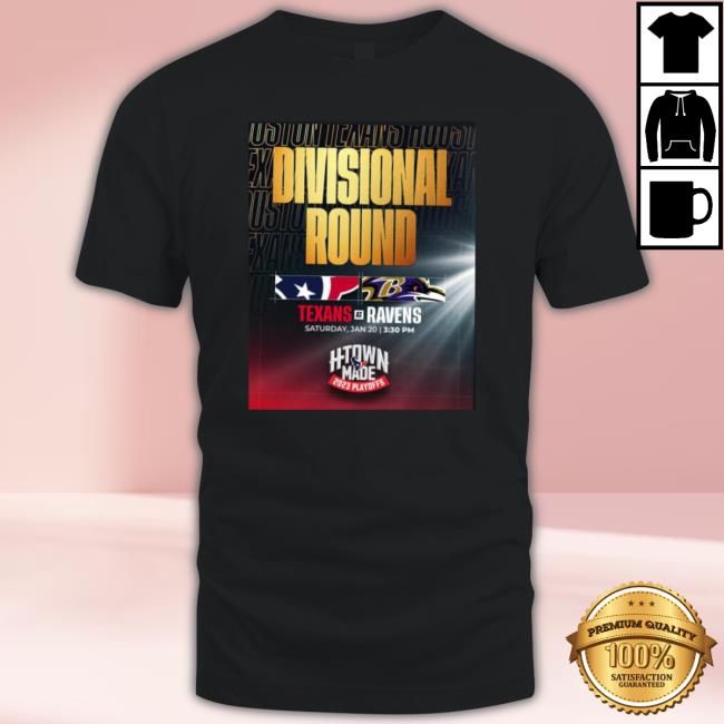 Original Divisional Round Texas Vs Ravens Saturday Jan 20 Long Sleeve Tee