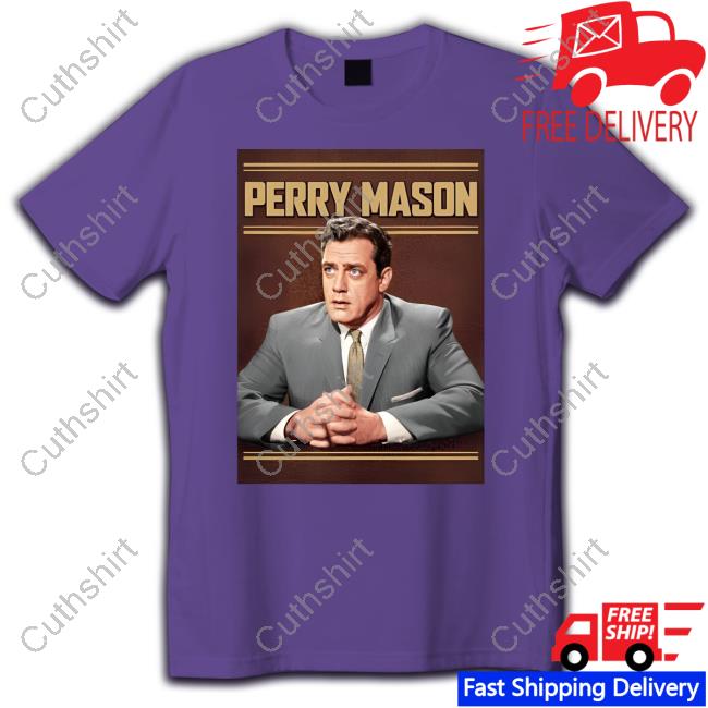 Perry Mason Tv Series 1957 Poster Shirt