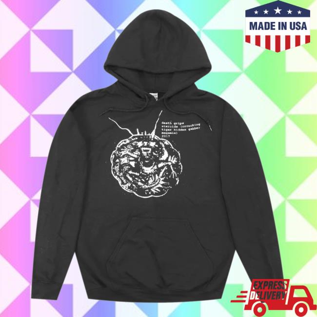 Official Death Grips Merch Crouching Black Tee