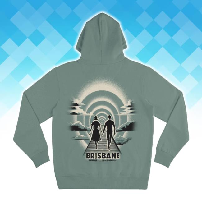 Trending Louis-Tomlinson Merch Store Brisbane Riverstage World Tour Green Unisex Sweatshirt - Australia Louis-Tomlinson Shop