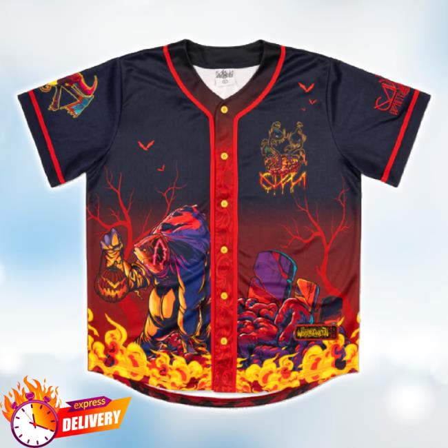 Original Ganja White Night Merch Store Wobbleween Ii Baseball Jersey Classic Shirt Ganja White Night Shop