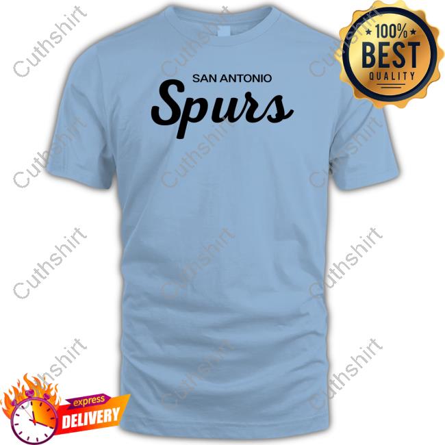 Matthew Tynan Wearing San Antonio Spurs Hooded Sweatshirt