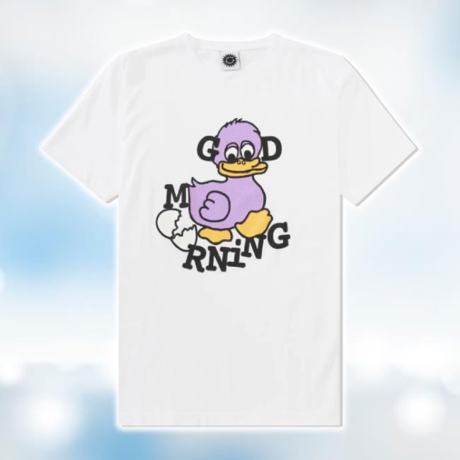 Original Duck Unisex Sweatshirt White Good Morning Tapes / T-Shirts