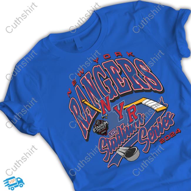 Official New York Rangers Stadium Series 2024 Event Franklin T Shirt