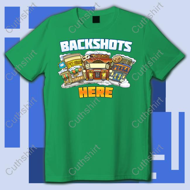 Backshots Here Club Penguin Hoodie Gotfunnymerch