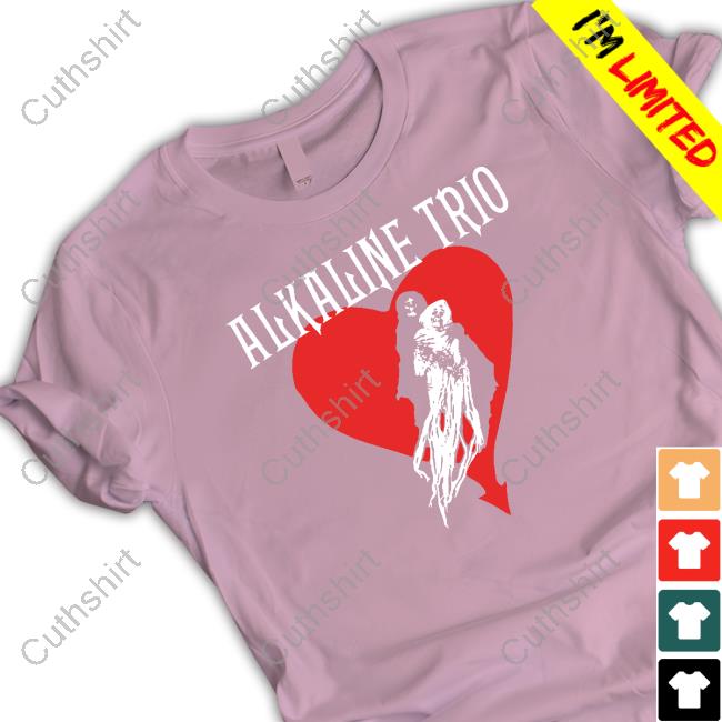 Alkalinetrio Heart Swept Alkaline Trio Tee