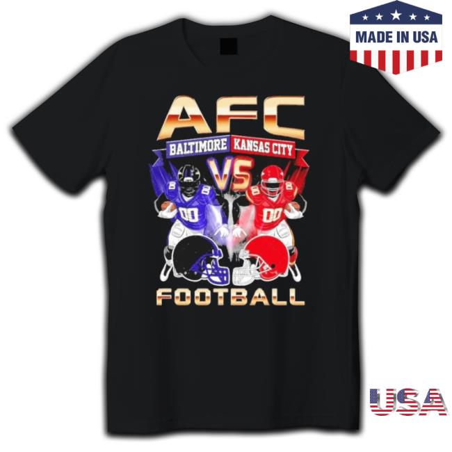 Original Afc Champions 2023 Baltimore Vs Kansas City Classic Shirt