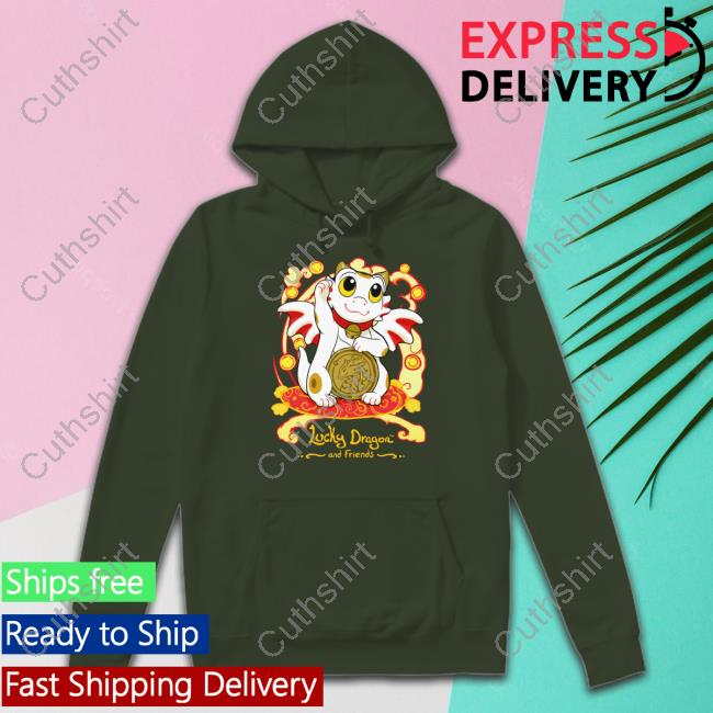 Sixthleafcloverstore Beckoning Lucky Dragon New Shirt