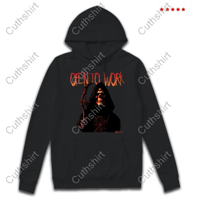 Reductress Open To Work Hoodie Sweatshirt