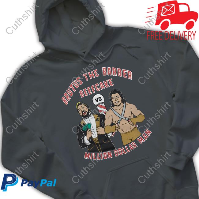Brutus The Barber Beefcake Million Dollar Man Long Sleeve Tee