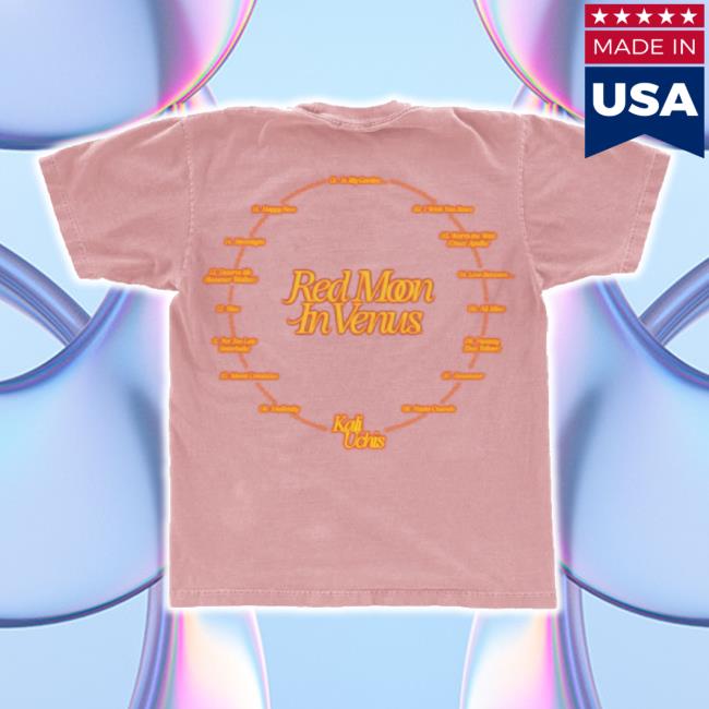 Trending Kaliuchis Merch Store Pink Red Moon In Venus Anniversary Hoodie Sweatshirt Shopkaliuchis Shop