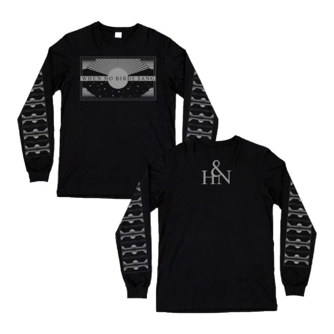 Trending Closed Casket Activities Merch Store Full Of Hell And Nothing When No Birds Sang Long Sleeve Tee Ivory Closed Casket Activities Shop