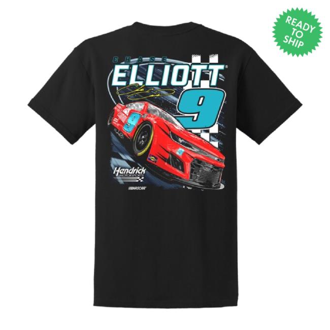 Trending Hendrick Motorsports Merch Store Chase Elliott #9 2024 Llumar 2-Spot Black Hoodie Sweatshirt Hendrickmotorsports Shop