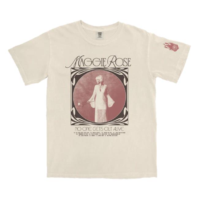 Trending Maggie Rose Merch Store Maggie Rose Album Hoodie Sweatshirt - No One Gets Out Alive (Pre-Order) Maggierosemusic Shop