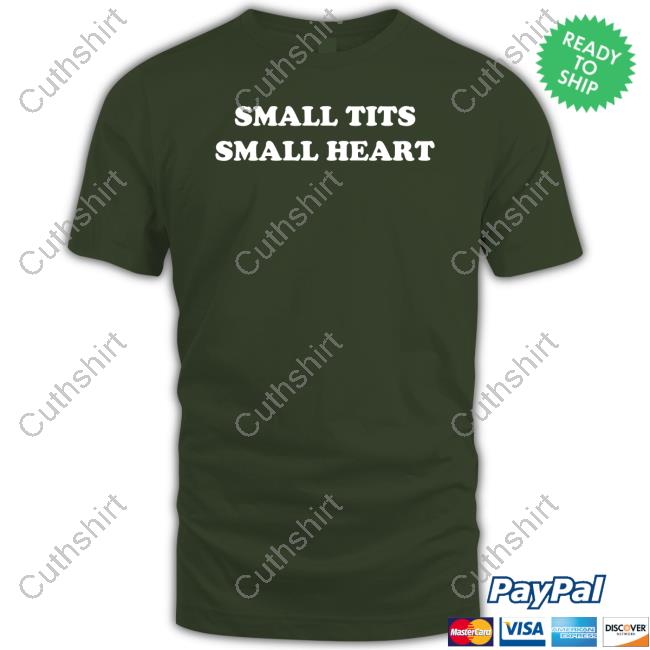 Dramaforbreakfast Merch Small Tits Small Heart Hoodie