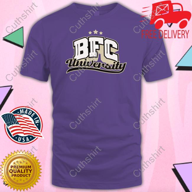 Bfc University Merch Bfc Collegiate Pullover Tee Shirt