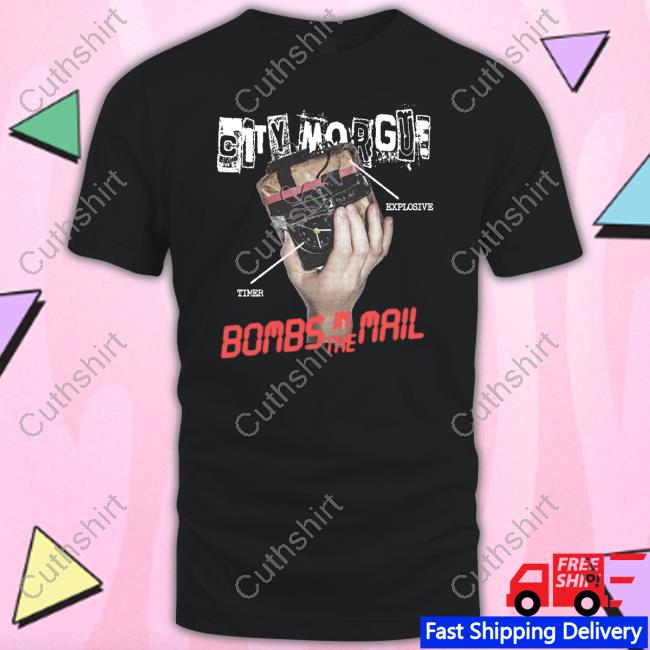 City Morgue Merch Store Bombs In The Mail Hoodie City Morgue Merch Store Bombs In The Mail Hoodie