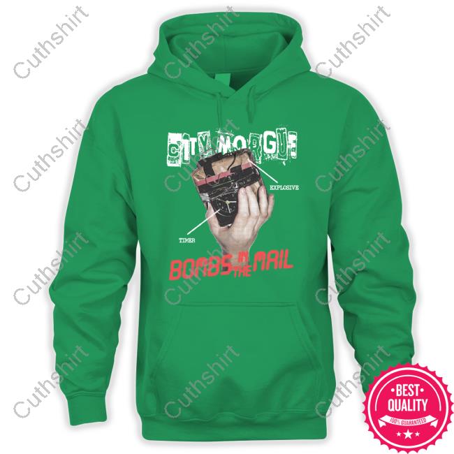 City Morgue Merch Store Bombs In The Mail Hoodie City Morgue Merch Store Bombs In The Mail Hoodie