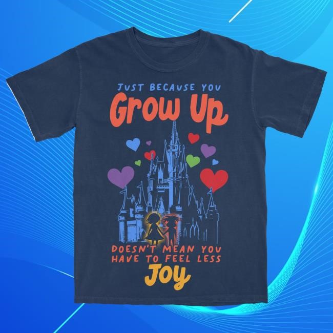 Lostbrostradingco Merch Just Because You Grow Up Crewneck Sweatshirt Lostbrostradingco Merch Just Because You Grow Up Crewneck Sweatshirt