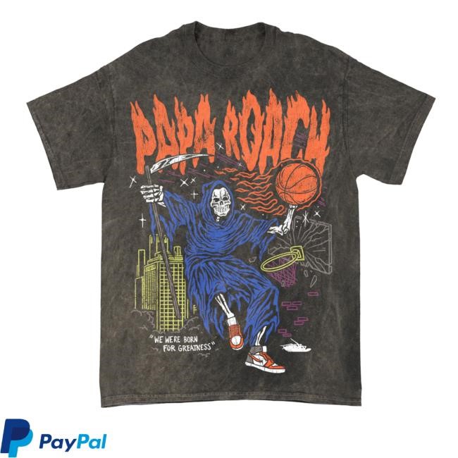Kings Road Merch Papa Roach Dunk Madness T-Shirt Kings Road Merch Papa Roach Dunk Madness T-Shirt