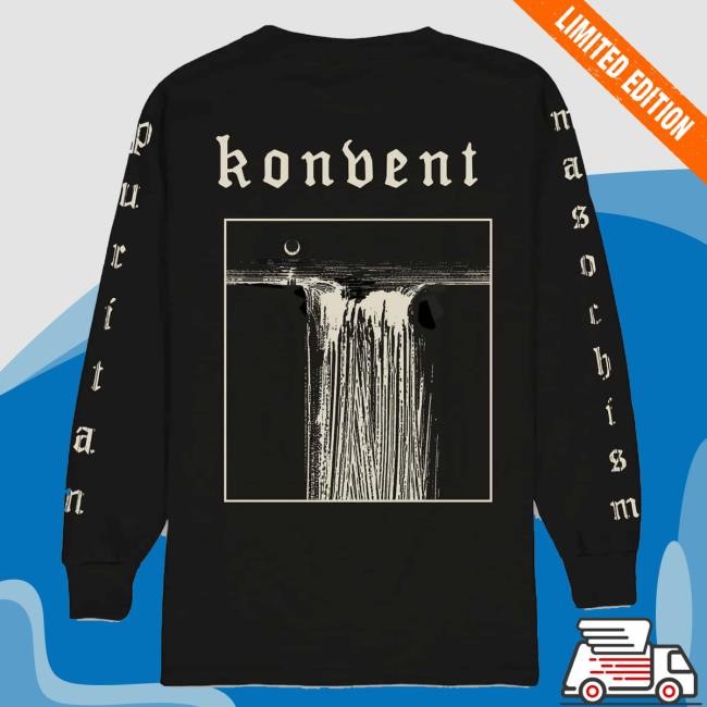 Merchcity Merch Konvent – Puritan Masochism Long Sleeve Sweatshirt Merchcity Merch Konvent – Puritan Masochism Long Sleeve Sweatshirt