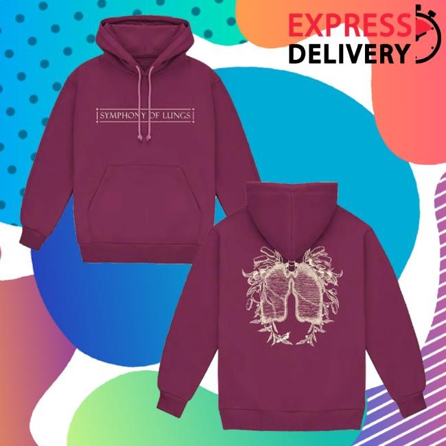 Florence And The Machine Official Store Merch Shop Maroon Symphony Tee Shirt Florence And The Machine Official Store Merch Shop Maroon Symphony Tee Shirt