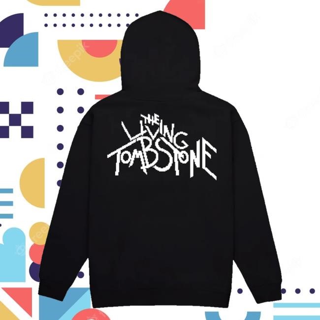 The Living Tombstone - 8 Bit Rainbow Skull Hooded Sweatshirt The Living Tombstone Merch Store Shop The Living Tombstone - 8 Bit Rainbow Skull Hooded Sweatshirt The Living Tombstone Merch Store Shop
