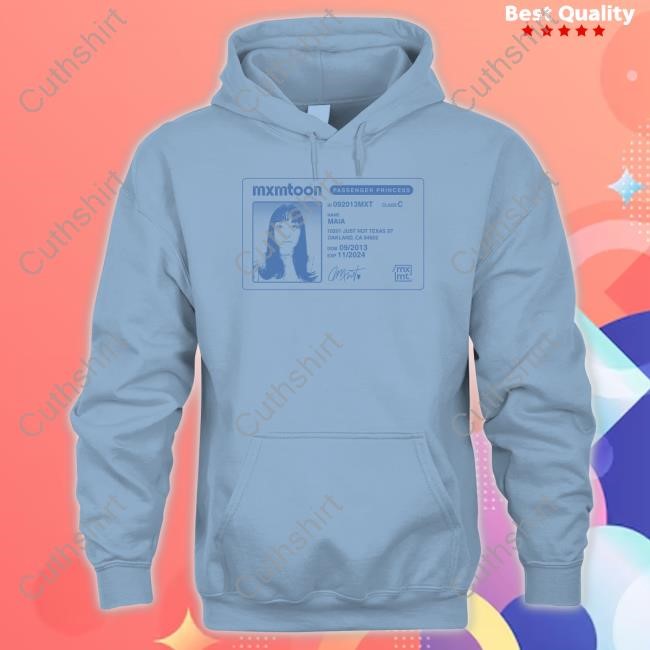 Mxmtoon Merch License Passenger Princess Sweatshirt Mxmtoon Merch License Passenger Princess Sweatshirt