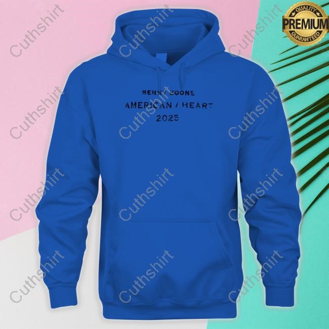 Benny Boone American Heart 2025 Tee Shirt