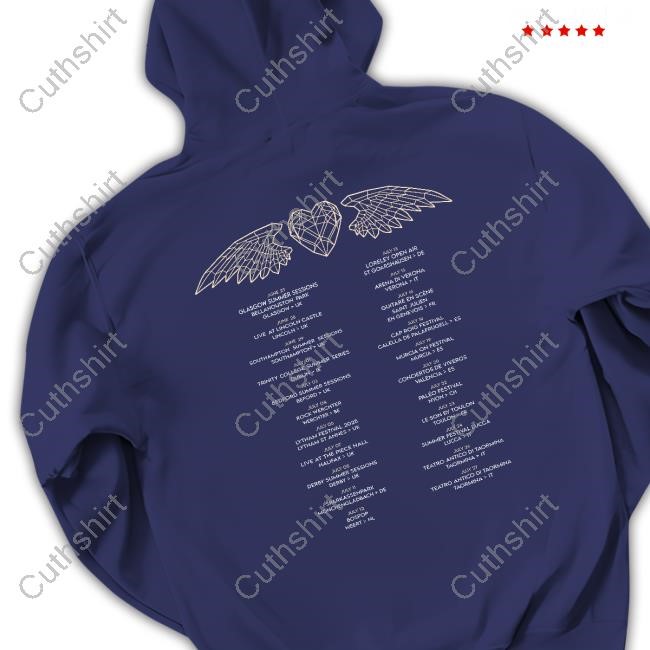Simple Minds Store Merch Claddagh Summer Live Itinerary Shirts