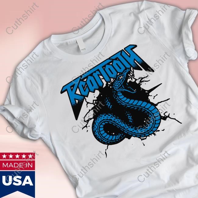 Beartoothband Merch Shop Blue Snake New Shirt