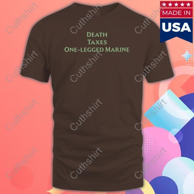 Death Taxes One Legged Marine Hoodie Sweatshirt