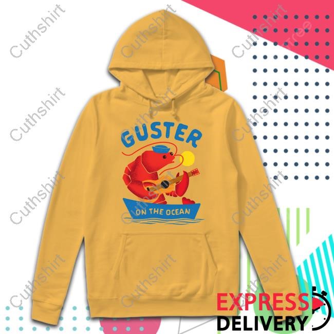 Guster Shop Merch Guster On The Ocean Lobster New Shirt