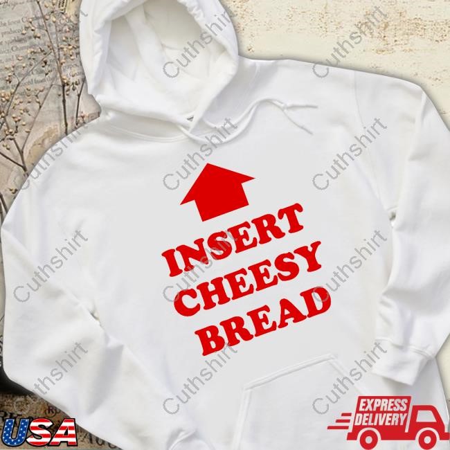 Digitalshawn23 Insert Cheesy Bread Crewneck Sweatshirt