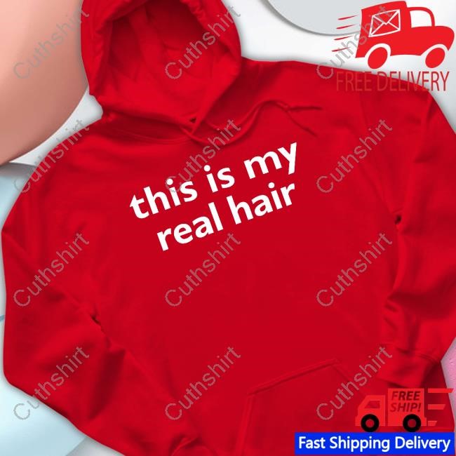 https://studioclothingstore.com/campaign/studly-newsom-wearing-this-is-my-real-hair-t-shirt