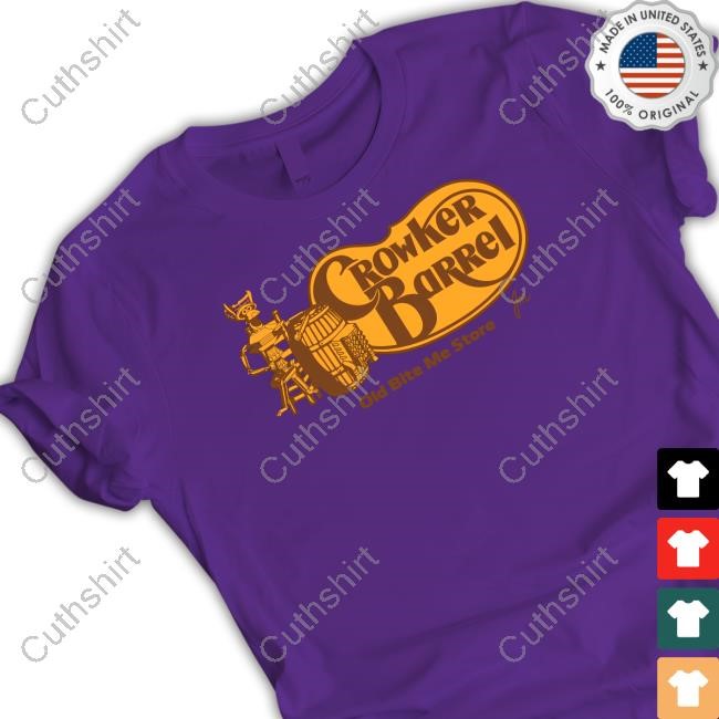 Crowker Barrel The Old Bite Me Store Long Sleeve T Shirt