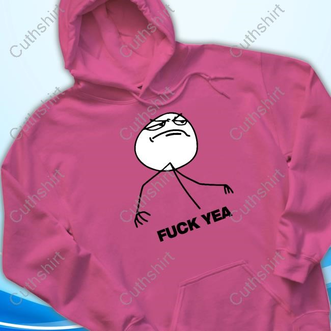 Fuck Yea Rage Face Sweatshirt