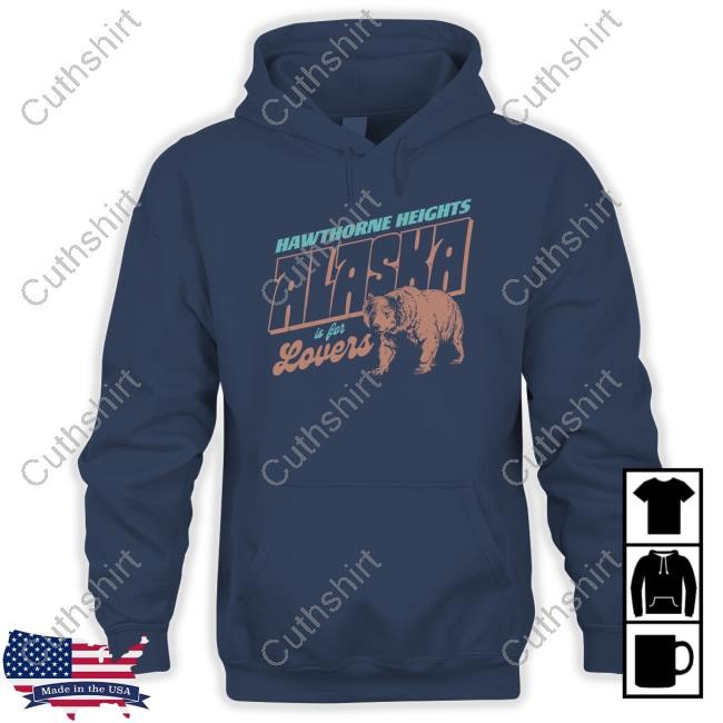 Hawthorne Heights Merch Shop Alaska Is For Lovers Long Sleeve Shirt